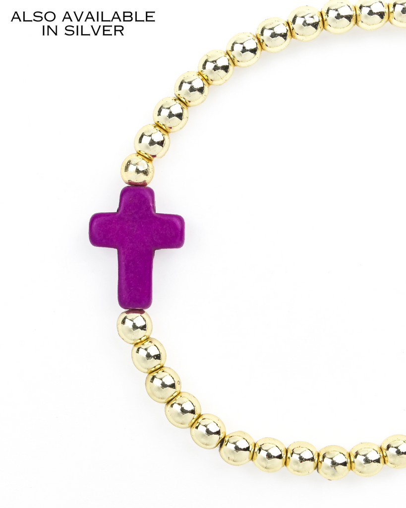 Outlet Gold and Purple Bracelet