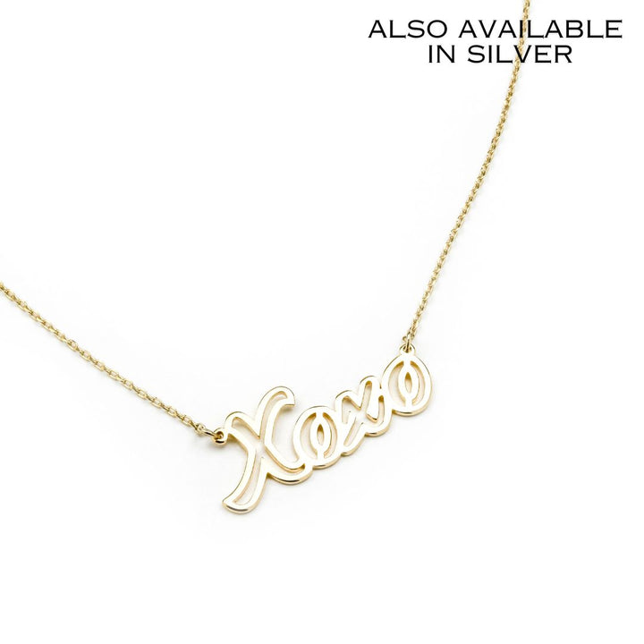 XOXO Necklace