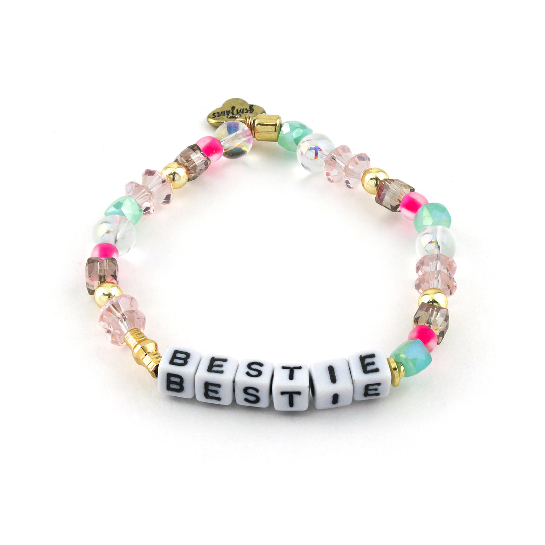 Kids Bestie Custom Bracelet Mint