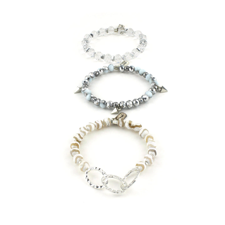 Plus Size Throwback Starter Stack Silver