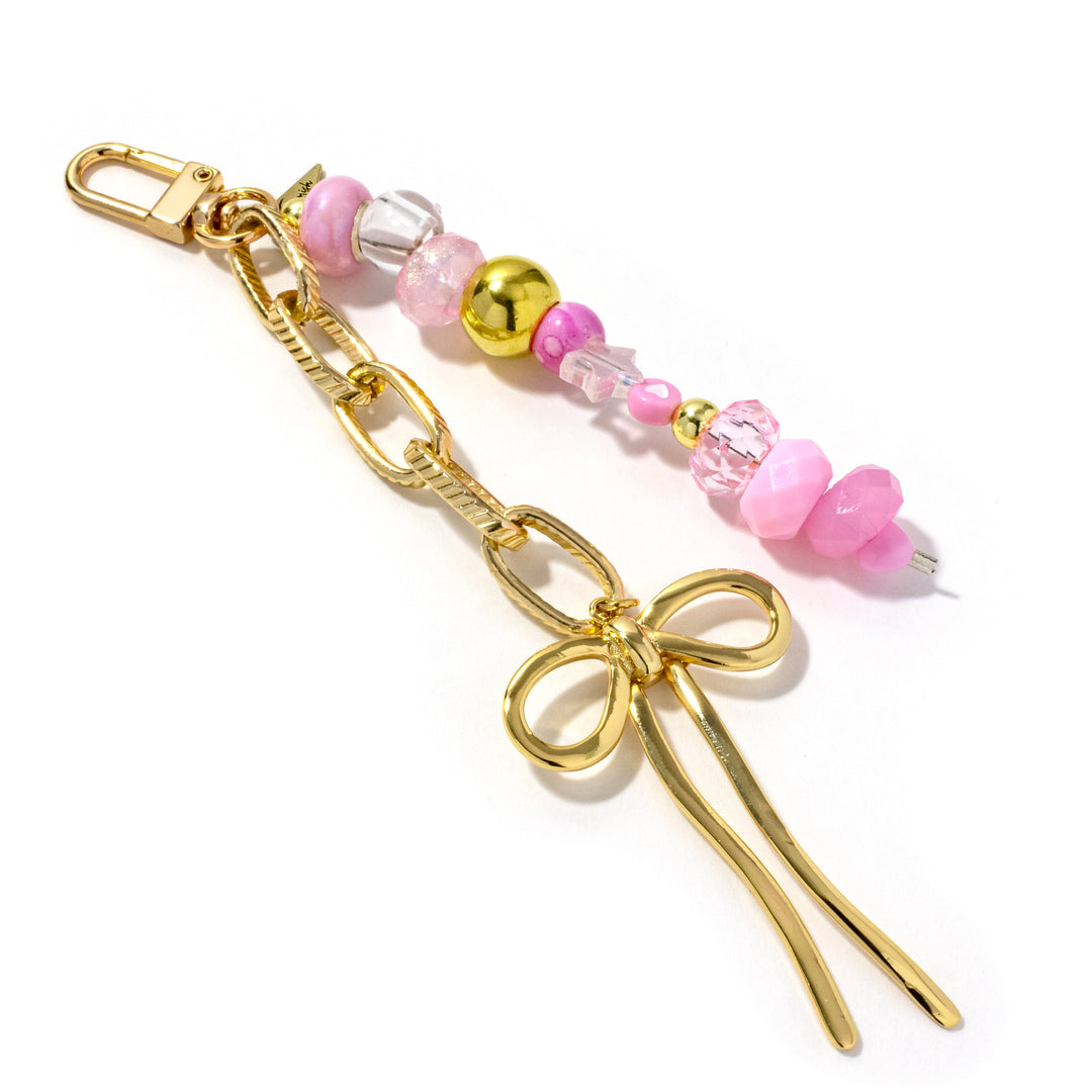 Bag Charm Bow Gold