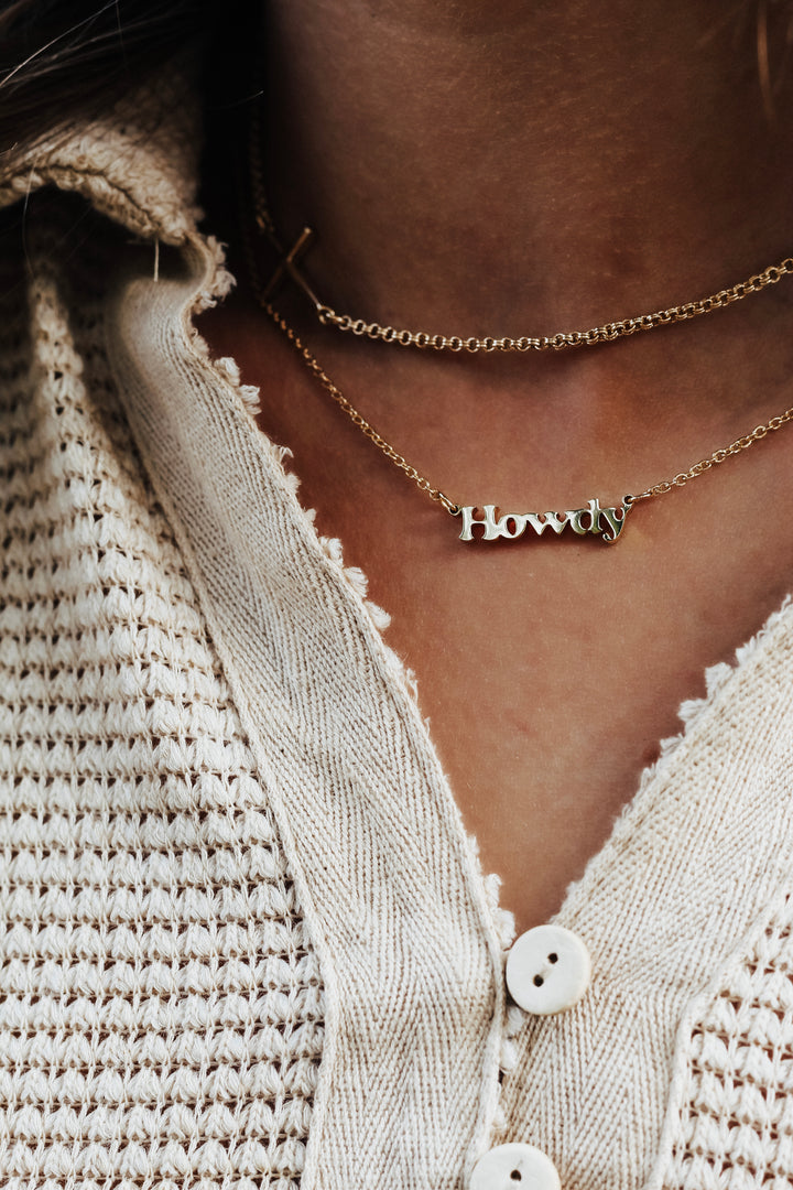 Howdy Necklace