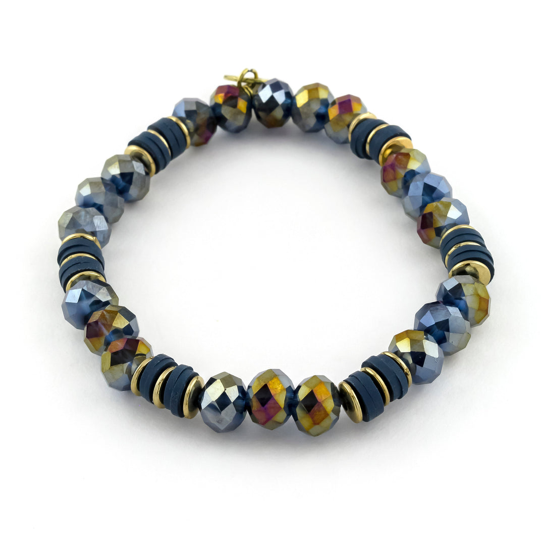 Plus Size Navy Gameday Bracelet