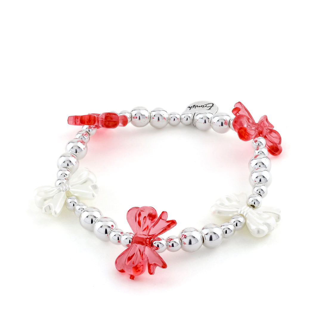 Bow Bracelet Red