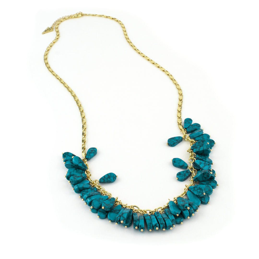 Riviera Necklace Turq