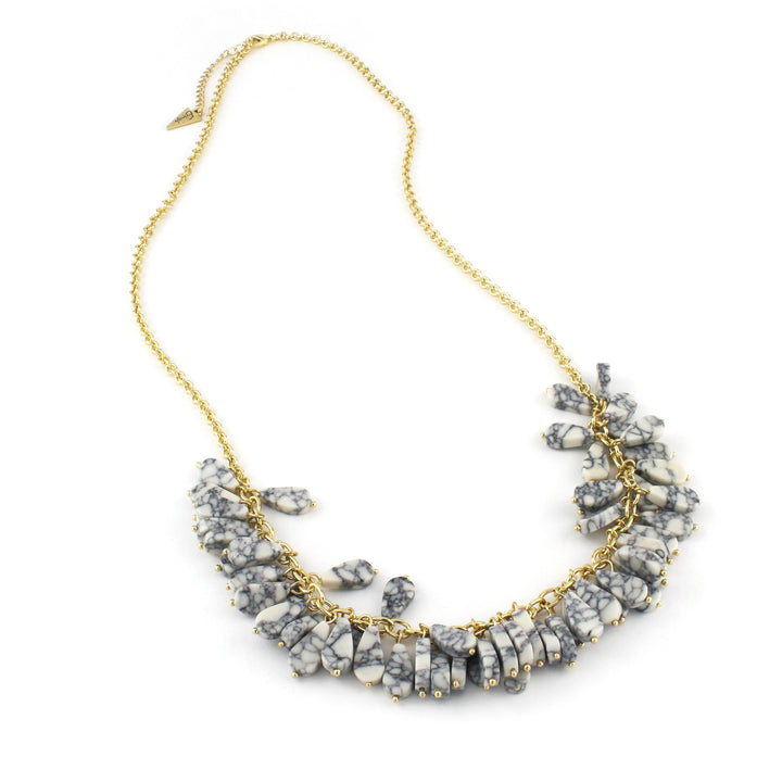 Riviera Necklace White