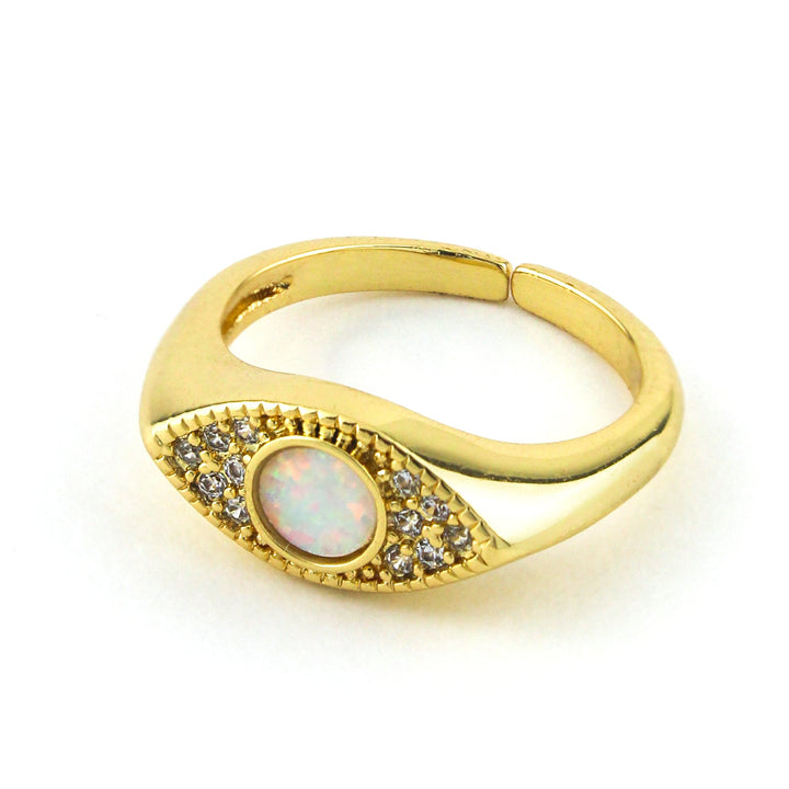 Third Eye Ring White