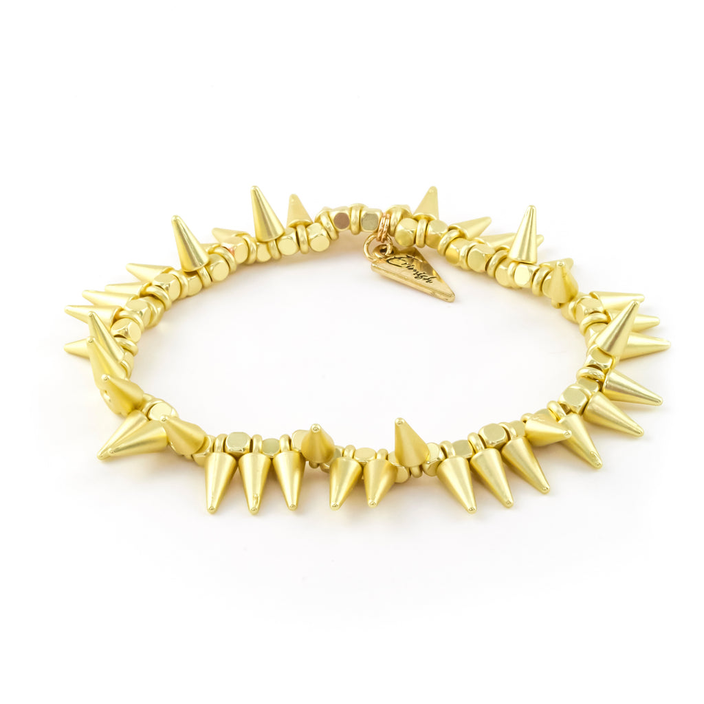 Uma Spike Bracelet Gold - Spike bracelet from Syster P