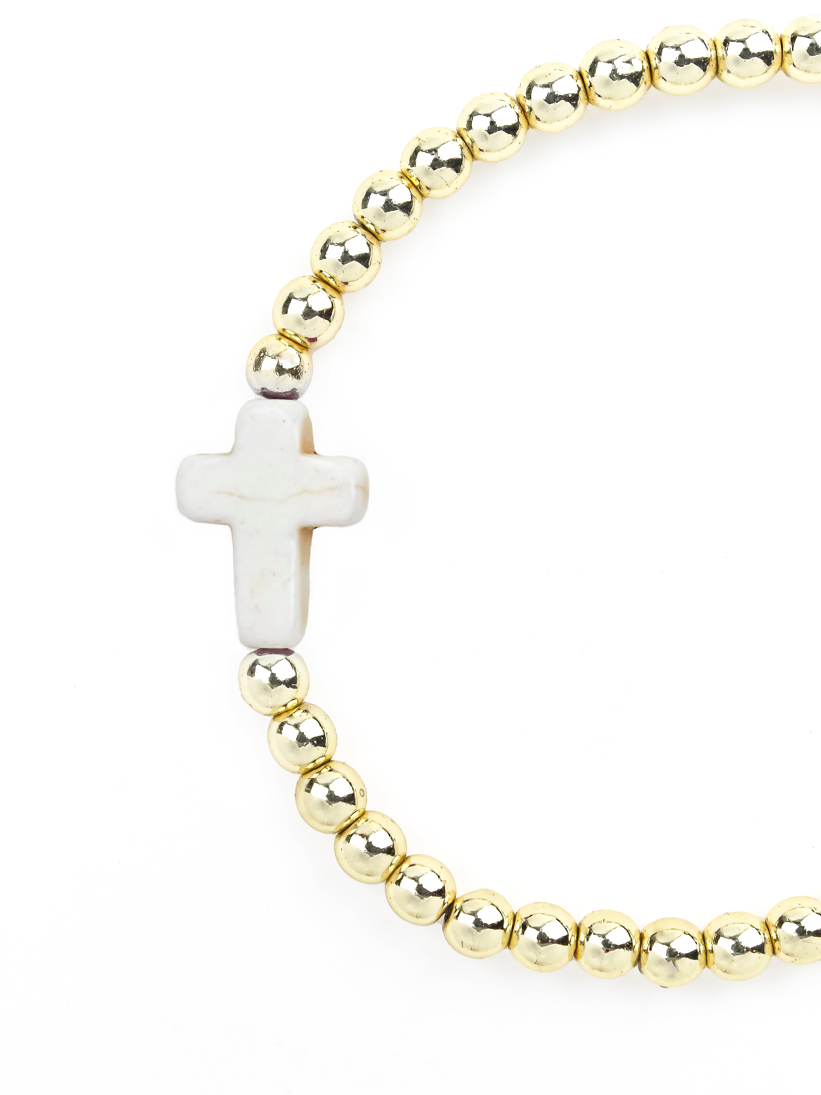 Strength Cross Bracelet | Cross Bracelet | Faith Jewelry - Island Cowgirl
